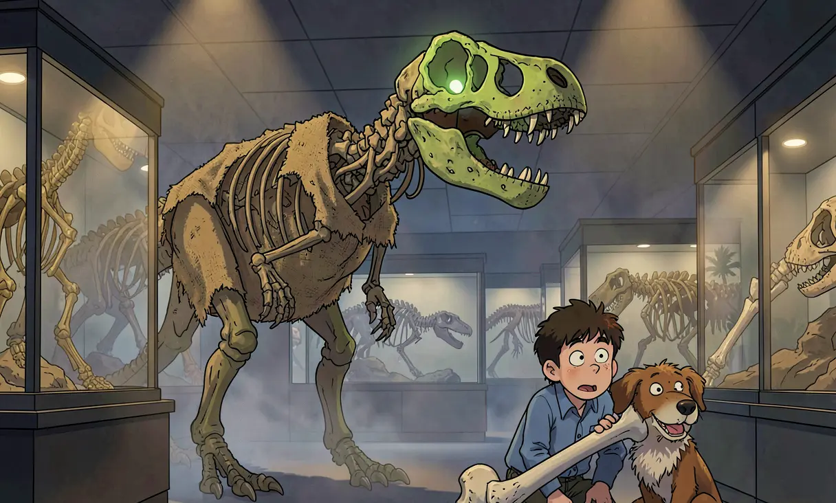 The Ghost of the and the and the and the Legend of the Phantosaur
