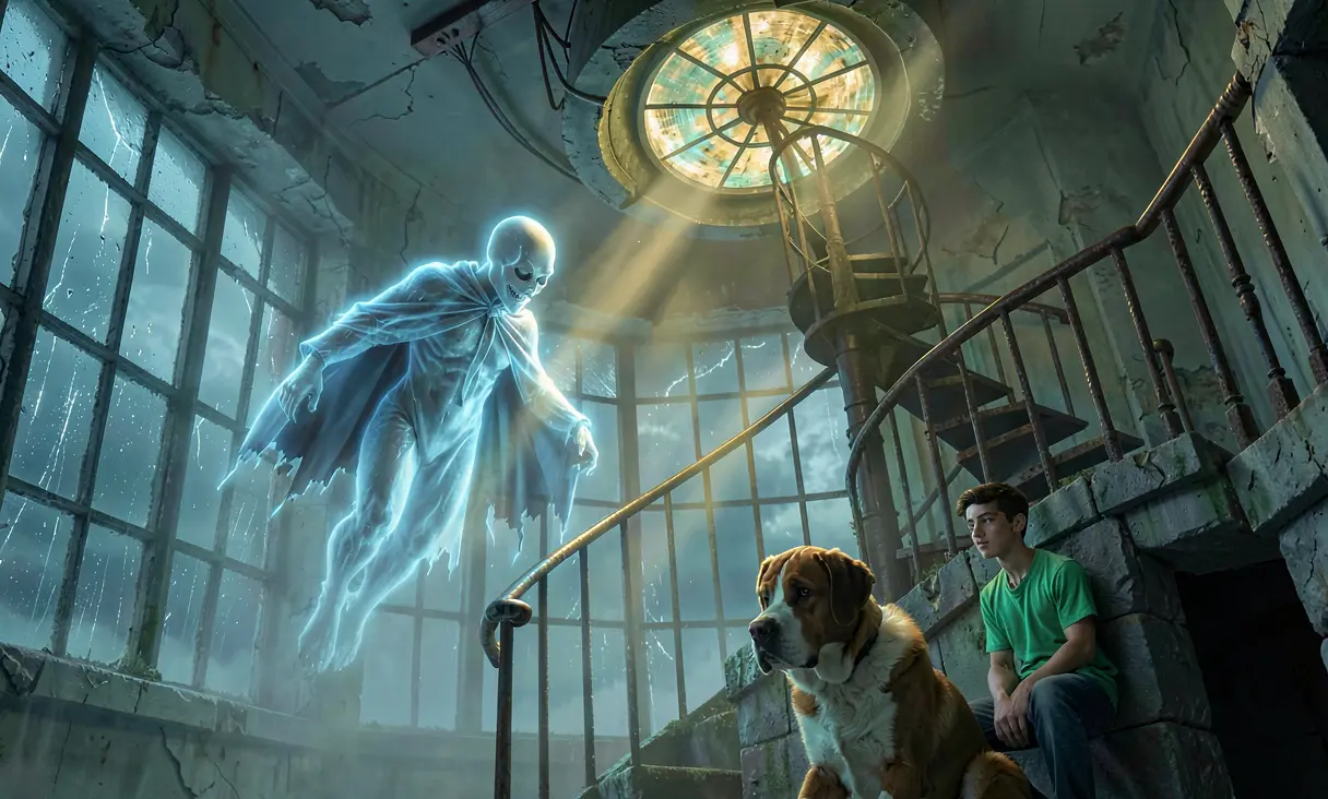 The Ghost of the and the and the and the Mystery Begins