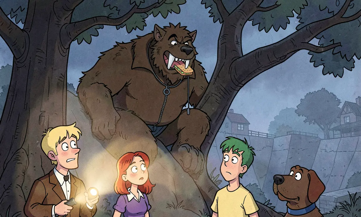 The Phantom of the Reluctant Werewolf