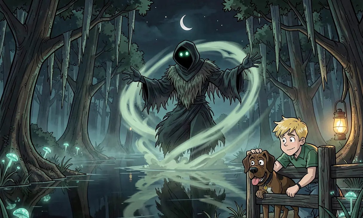 The Phantom of the Spooky Swamp
